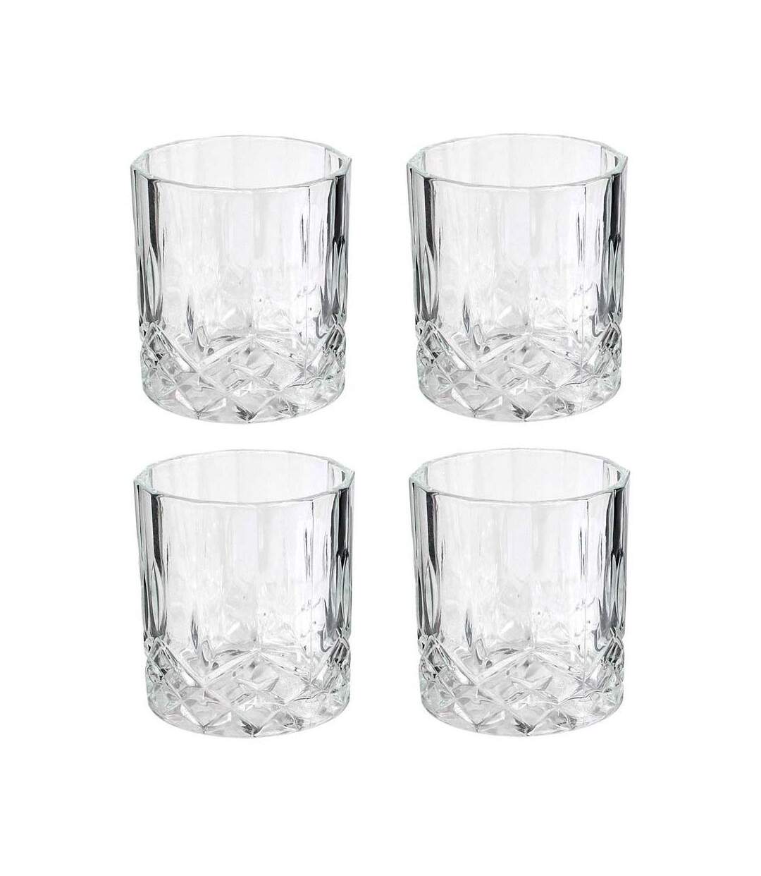 Coffret whisky avec bouteille et 4 verres