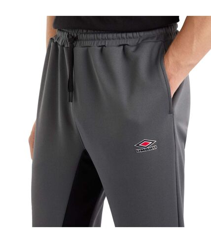 Mens drill pants iron gate/black Umbro