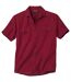 Men's Red Linen/Cotton Shirt