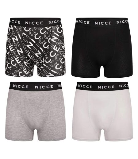 Nicce - Lot de 5 Boxers Homme TALOX | Sous-vêtement Coton Doux et Respirant