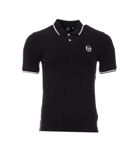 Polo Noir Homme Sergio Tacchini 37387 - L