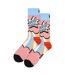 Super Mom Design Novelty Unisex Socks-1