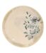Lot de 6 Assiettes Plates Silvia 25cm Gris-1