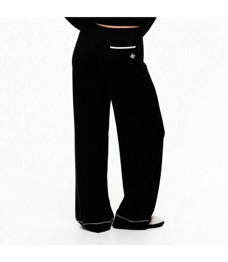 Pantalon Femme Noir Couture