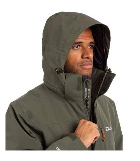 Mens Oswarm Waterproof Jacket Ivy Trespass