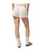 Womens/ladies Cotton Relaxed Fit Sweat Shorts Vintage White Jack Wills-3