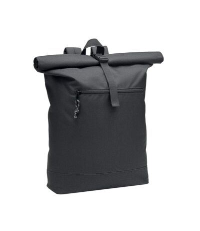 Napa roll top rpet backpack one size black MidOcean