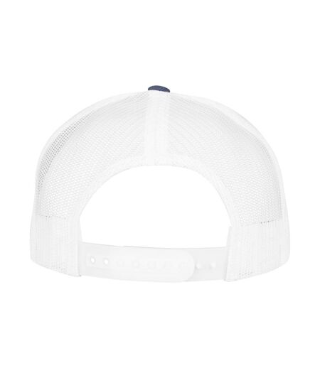 Casquette Trucker Adulte Bleu Marine Blanc Flexfit