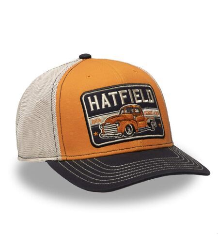 Casquette trucker avec filet souple en coton avec broderie Truck Hatfield