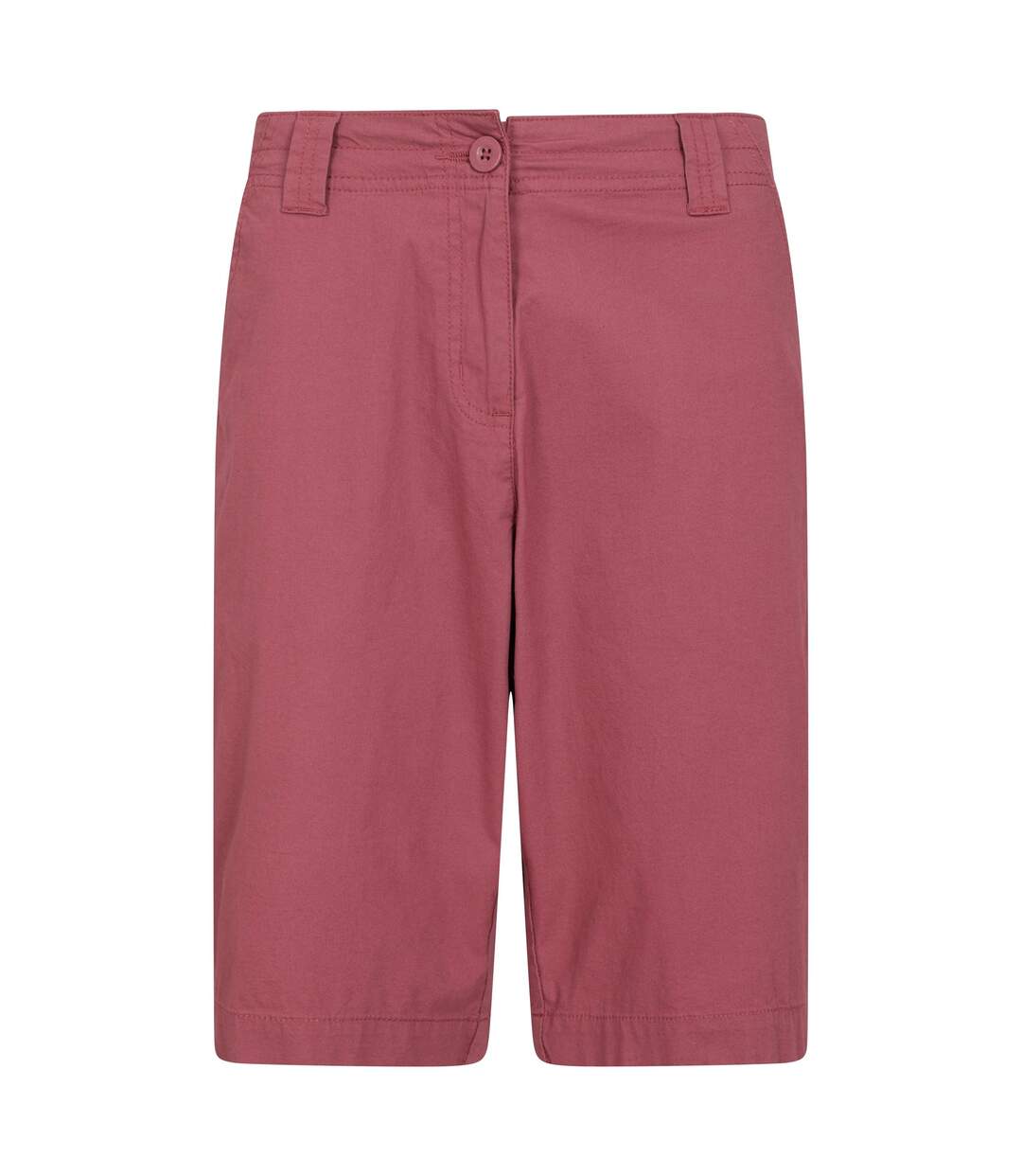 Womens/ladies coast stretch shorts light khaki Mountain Warehouse-1