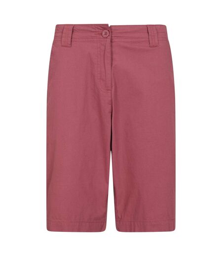 Womens/ladies coast stretch shorts light khaki Mountain Warehouse