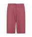 Womens/ladies coast stretch shorts light khaki Mountain Warehouse-1