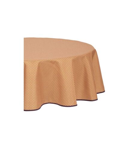 Nappe Antitache Imprimée Luna 180cm Terracotta