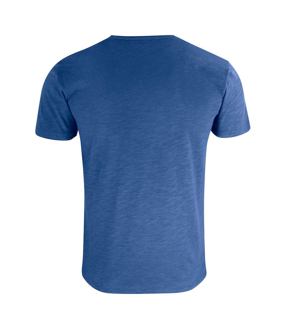 T-shirt Homme Bleu Chiné Clique-2