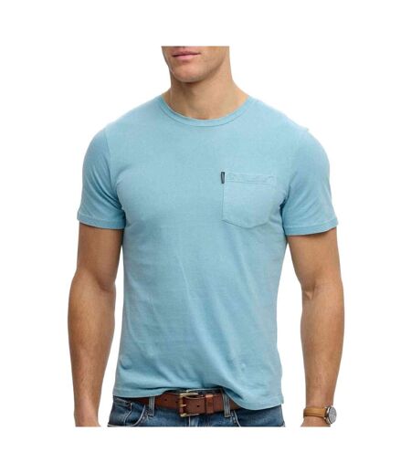 T-Shirt bleu homme superdry classic essential