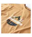 Mens Totus Graphic Print Cotton Outdoor T-shirt Orange Hi-Tec-4