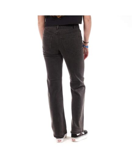 Jean droit noir femme jennyfer draiga