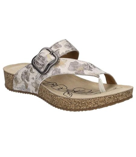 Sandales Tonga Femme Crème Multicolore Josef Seibel