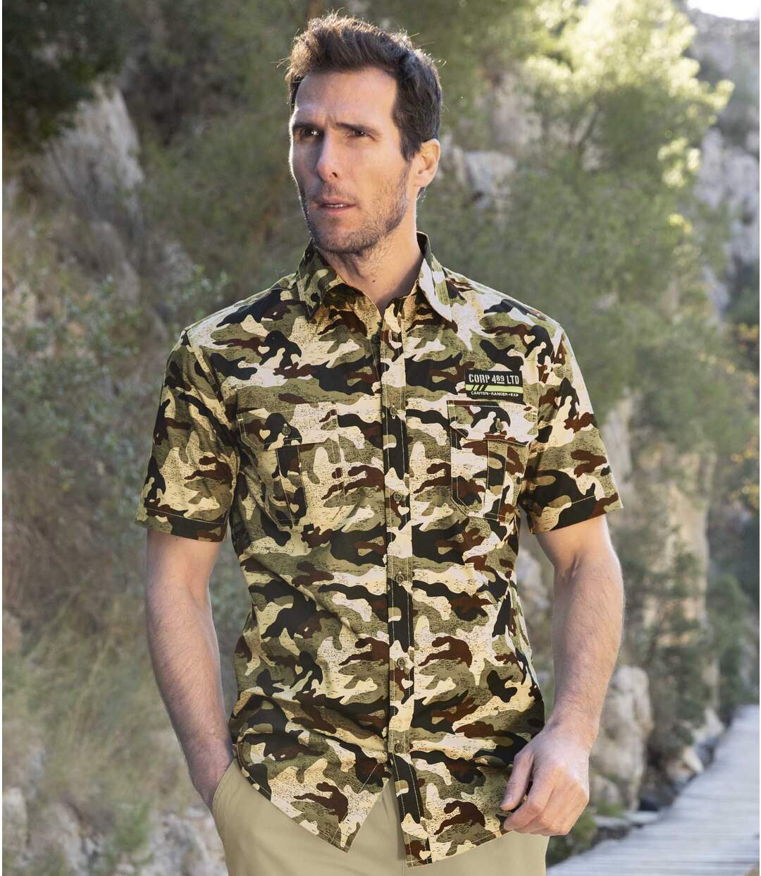 Camouflageoverhemd Nature Expedition Atlas For Men