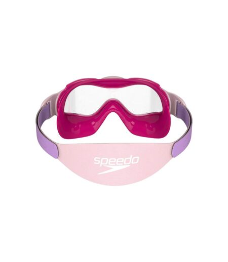 Lunettes De Natation Sea Squad Enfant Rose Électrique Lilas Corail Clair Transparent Speedo