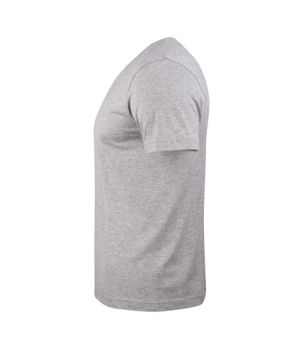 T-shirt basic adulte gris chiné Clique