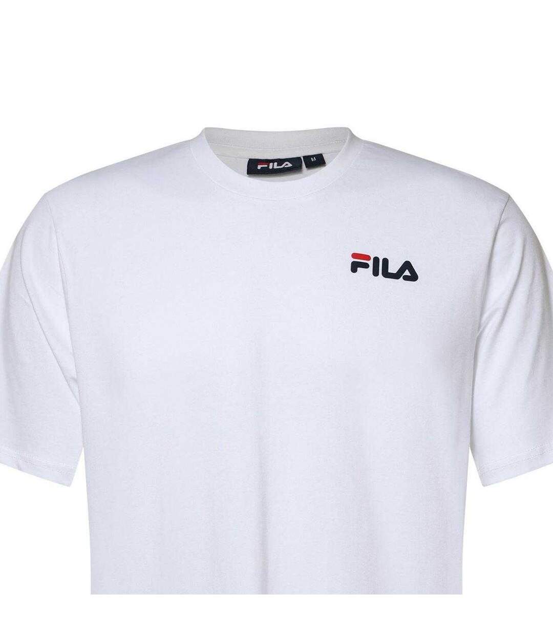 Mens Chaz Graphic Regular T-shirt White Fila-3