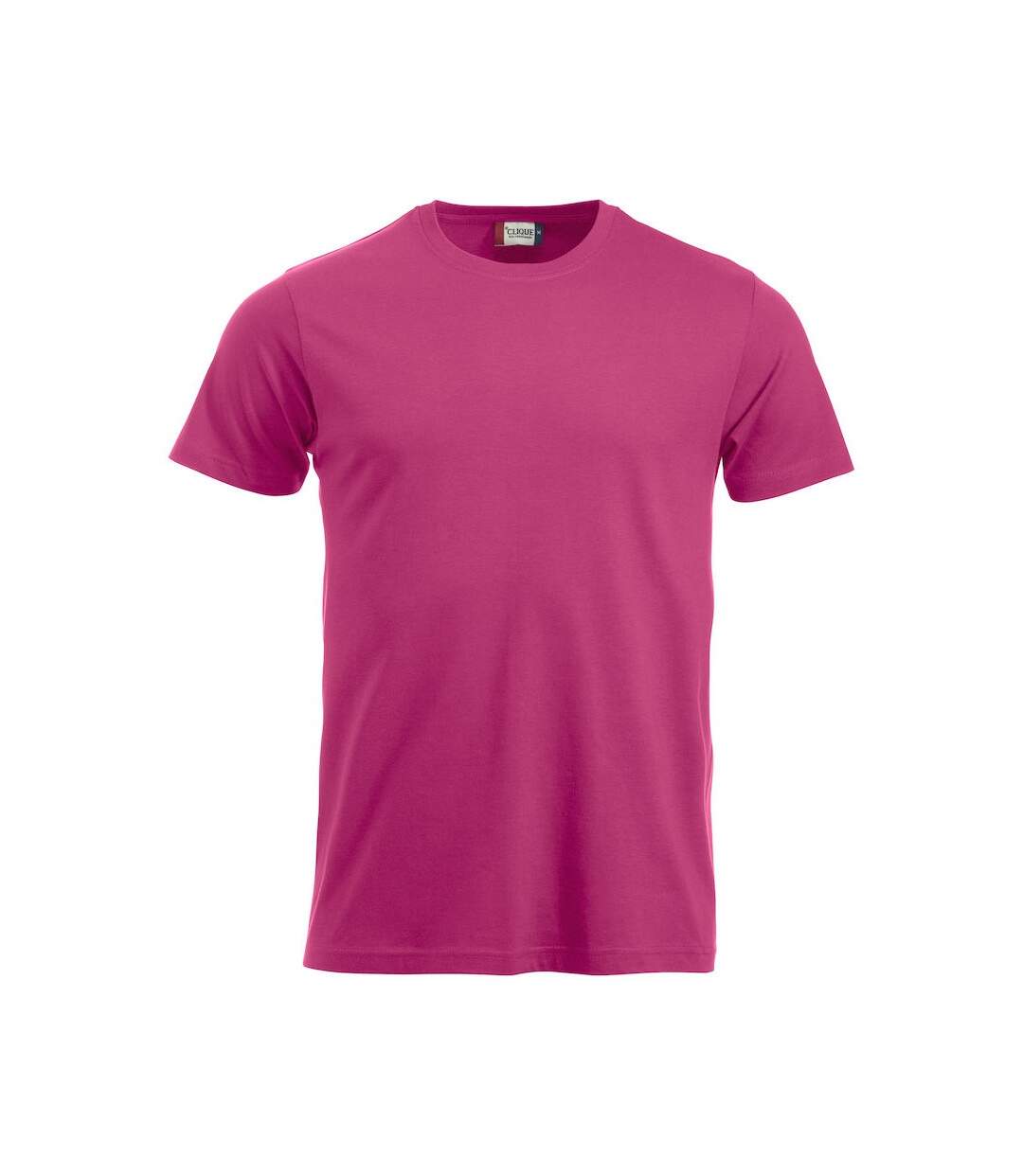 T-shirt new classic homme rose cerise vif Clique