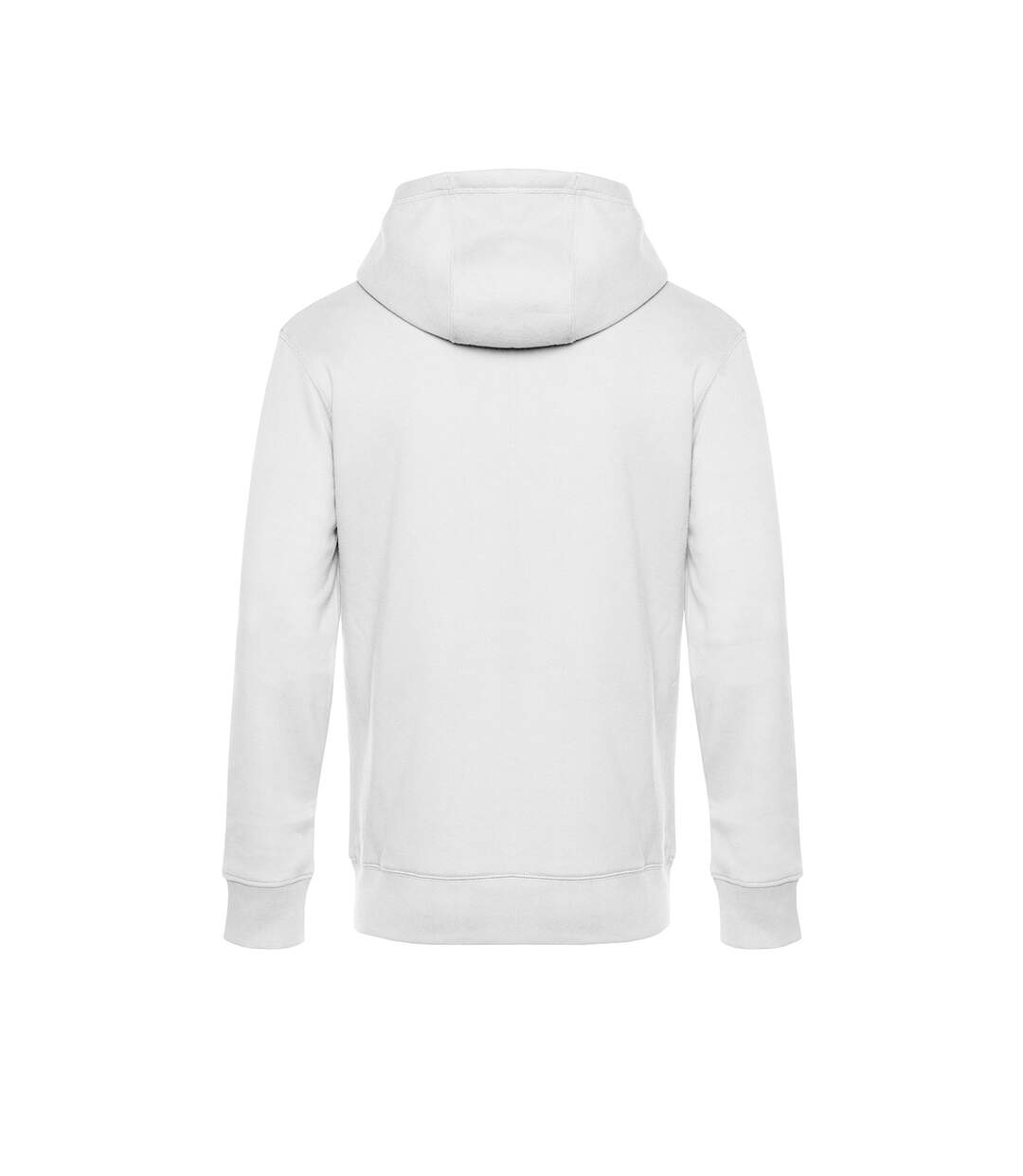 Veste à capuche king homme blanc B&C-2