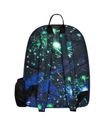 Sac à dos taille unique noir / bleu / vert Hype