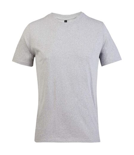 T-shirt Uni Manches Courtes Explorer Adulte Gris Chiné SOLS