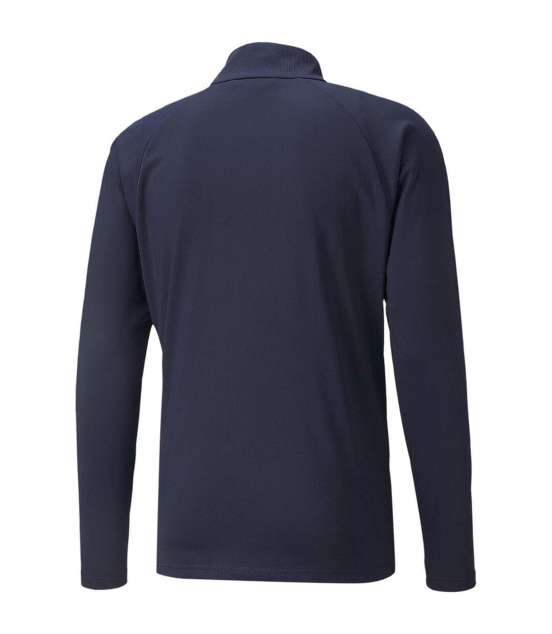 Mens Teamliga Tracksuit Top Peacoat Blue White Puma-2