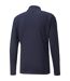 Mens Teamliga Tracksuit Top Peacoat Blue White Puma-2