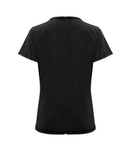 T-shirt Husky Femme Noir Roly