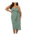Robe Mi-longue Sans Manches Femme Vert Brave Soul-2