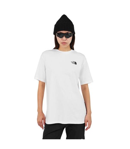 T-shirt Motif/style Dôme Essential Femme Blanc The North Face