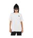 T-shirt Motif/style Dôme Essential Femme Blanc The North Face-4
