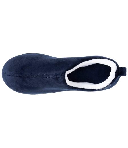 Isotoner Chaussons Bottillons femme suédine semelle bloup extra confort