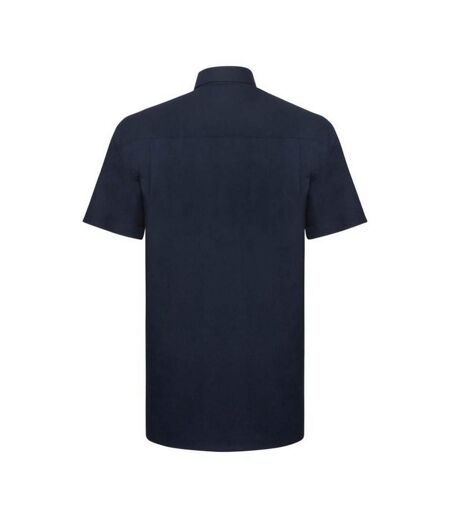 Chemise Manches Courtes Homme Bleu Marine Russell