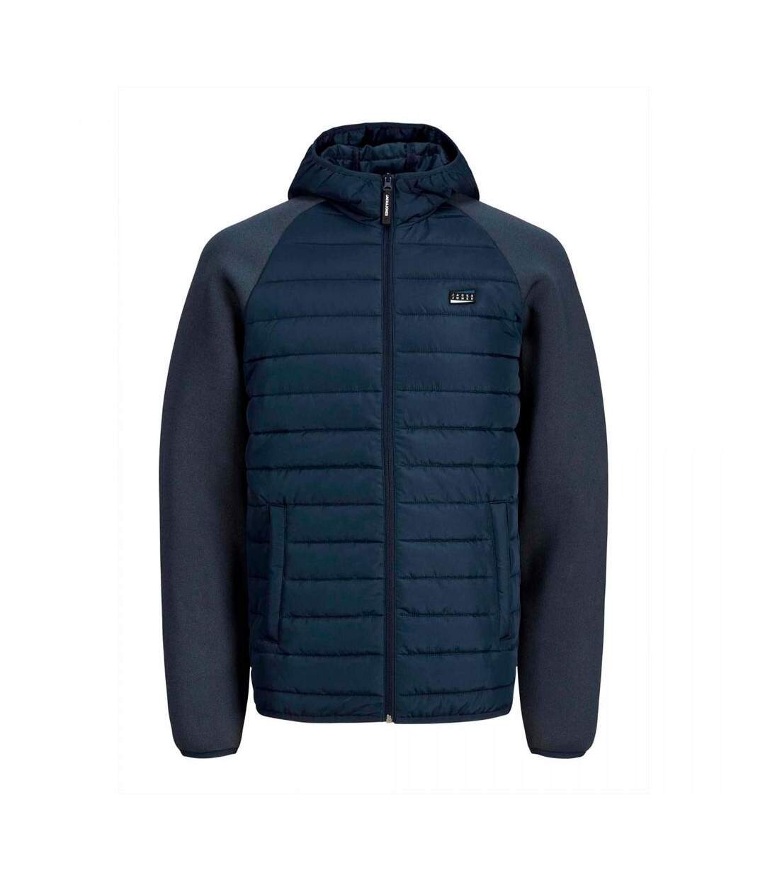 Doudoune marine homme jack & jones toby-1