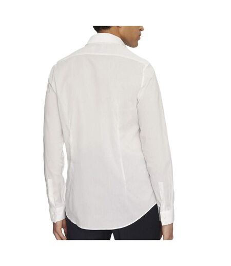 Chemise blanche homme calvin klein jeans poplin stretch - 38