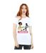 Disney Womens/Ladies Wreck It Ralph Tiana And Vanellope Cotton Boyfriend T-Shirt (Blanc) - UTBI47570-2