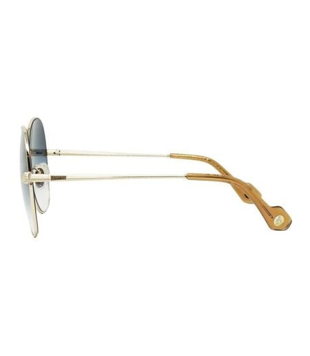 Lunettes De Soleil Motif/style Dégradé Homme Taille Unique Bleu Jaune Or Lanvin