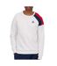 Sweat blanc homme le coq sportif n°2 new optical-1