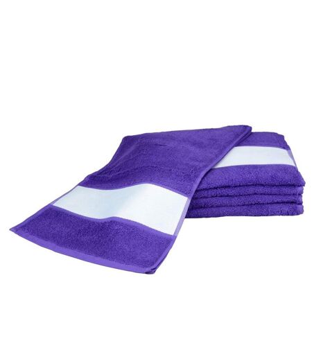 A&R Towels Subli-Me Sport Towel (Purple) - UTRW6042
