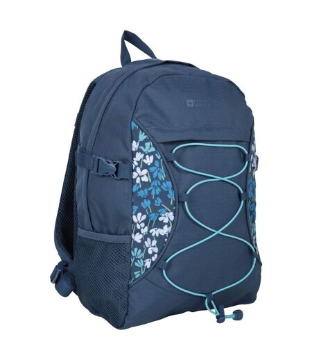 Bolt patterned 18l backpack one size turquoise Mountain Warehouse