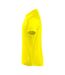 T-shirt Premium Homme Jaune Fluo Clique-3