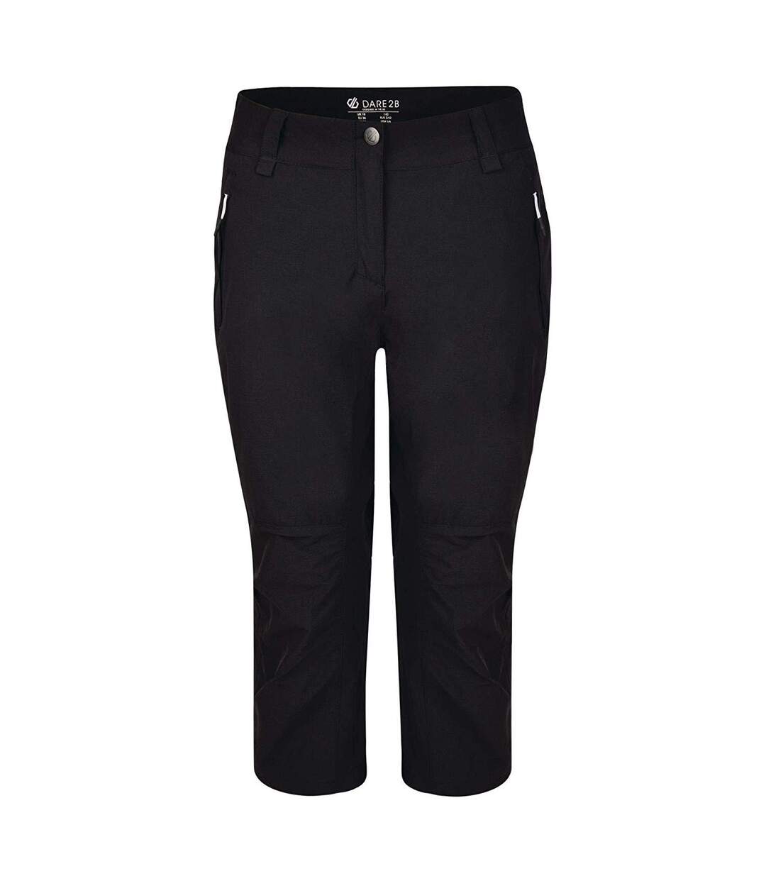 Dare 2B Womens/Ladies Melodic II 3/4 Walking Trousers (Black) - UTRG4026-1