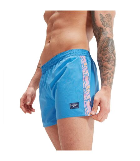 Mens Retro Water Swim Shorts Blue Speedo
