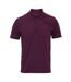 Polo Homme Aubergine Premier-1