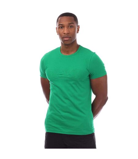 T-shirt Teebo Homme Vert Boss